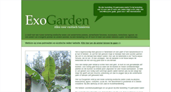 Desktop Screenshot of exogarden.nl